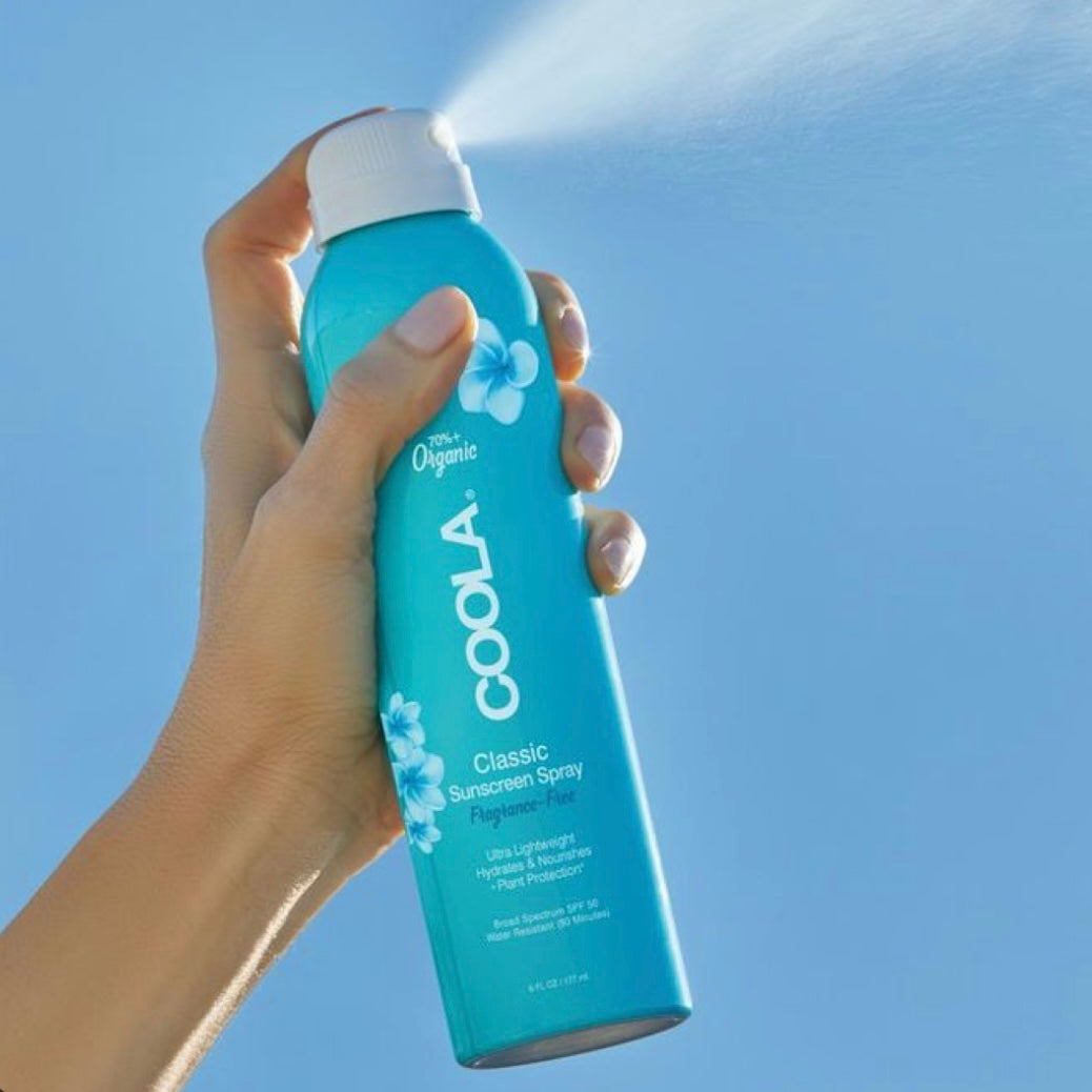 Body Spray Fragrance-Free, SPF 50