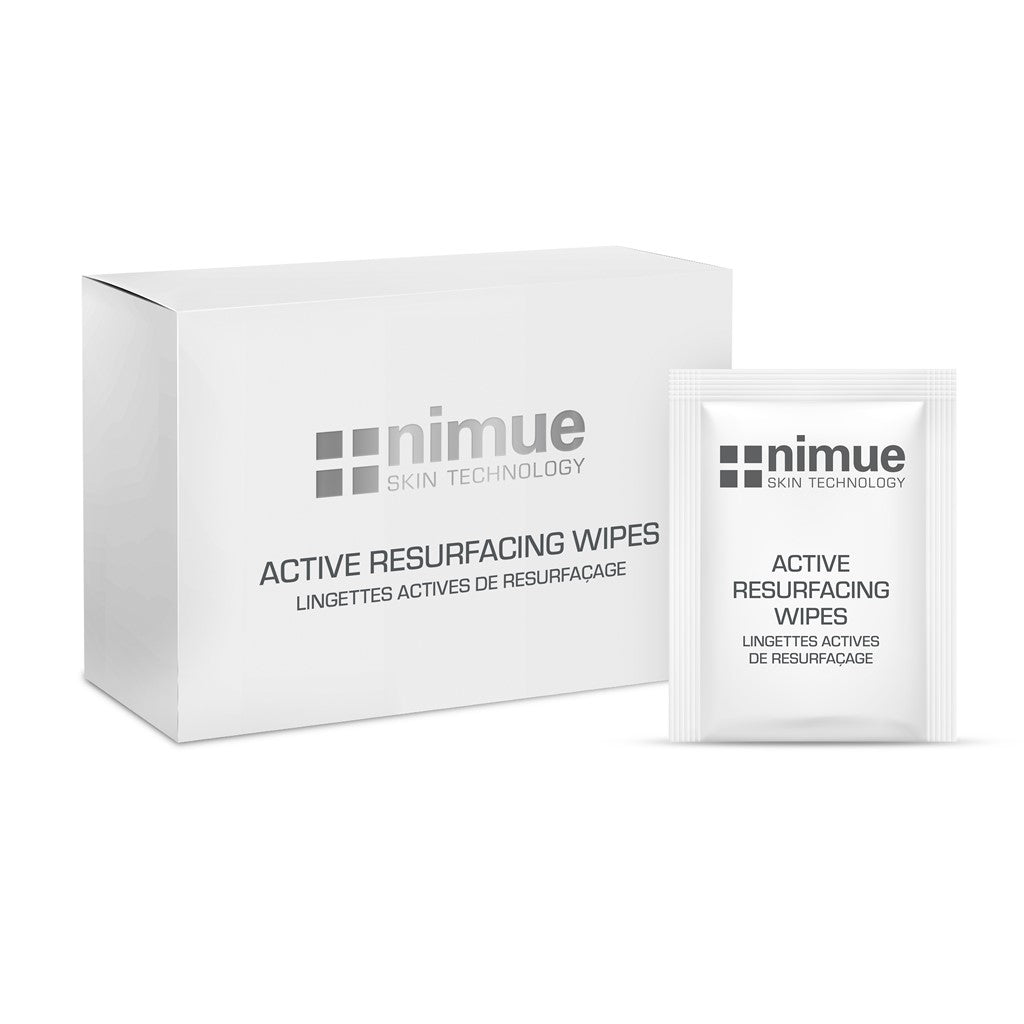Nimue active resurfacing wipes